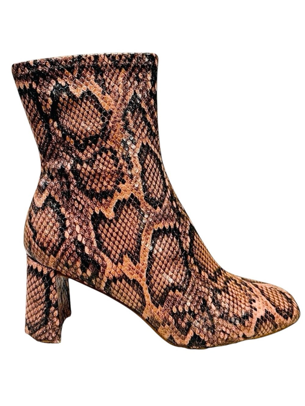 Steve Madden Faux Snakeskin Bootie